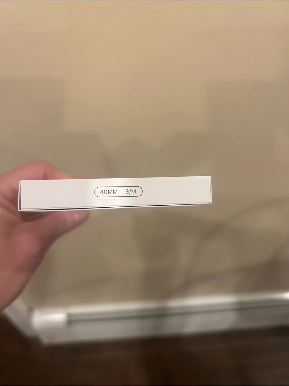 Apple Watch Sport Band - Stone/Cream Sleeve